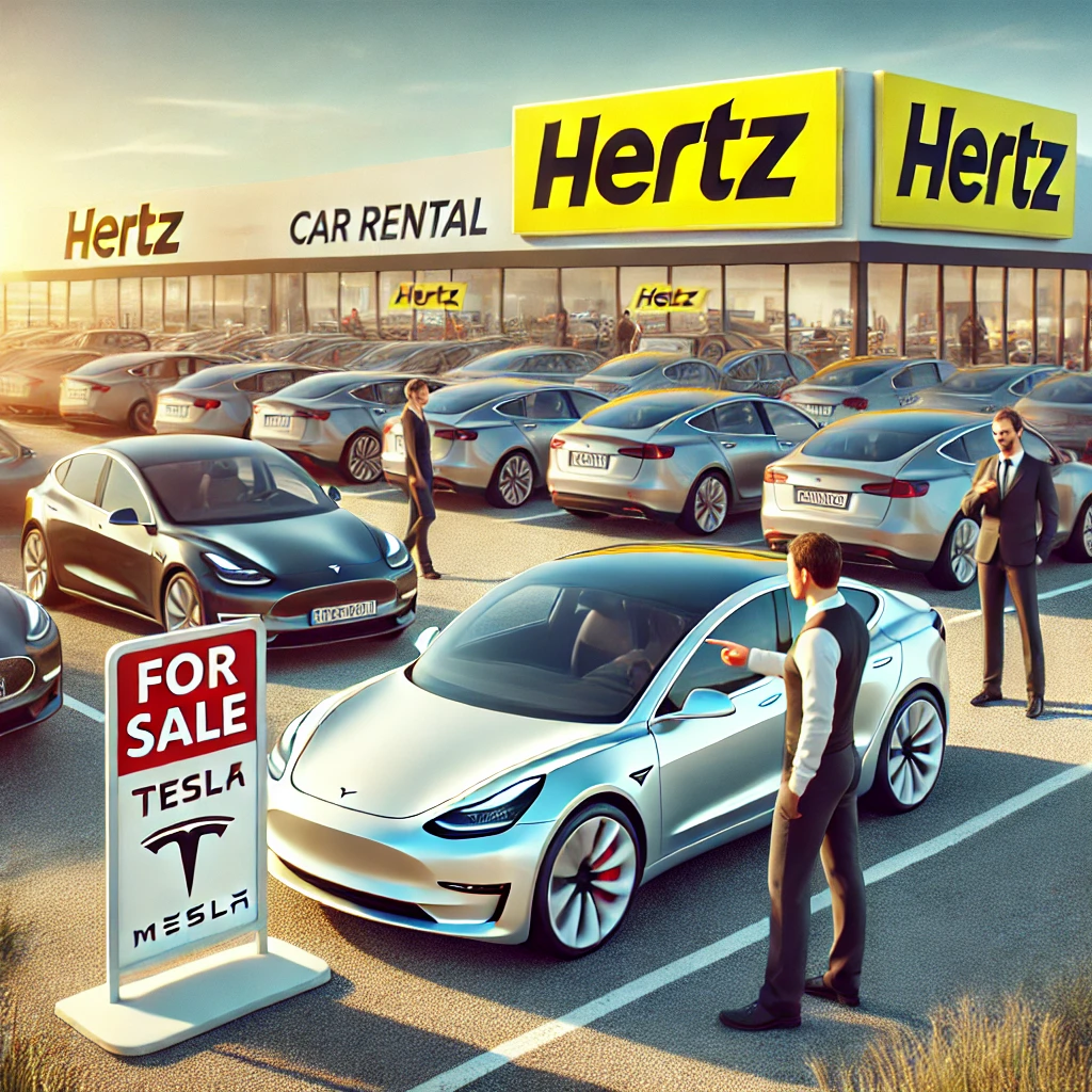 Hertz aux Etats-Unis : retour en arrière sur les voitures électriques